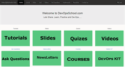 Desktop Screenshot of devopsschool.com